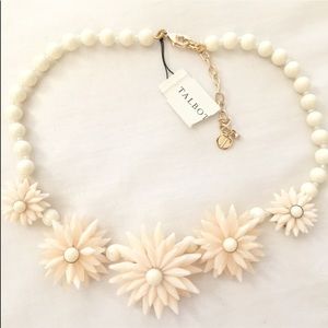Talbots Shell Flower Necklace